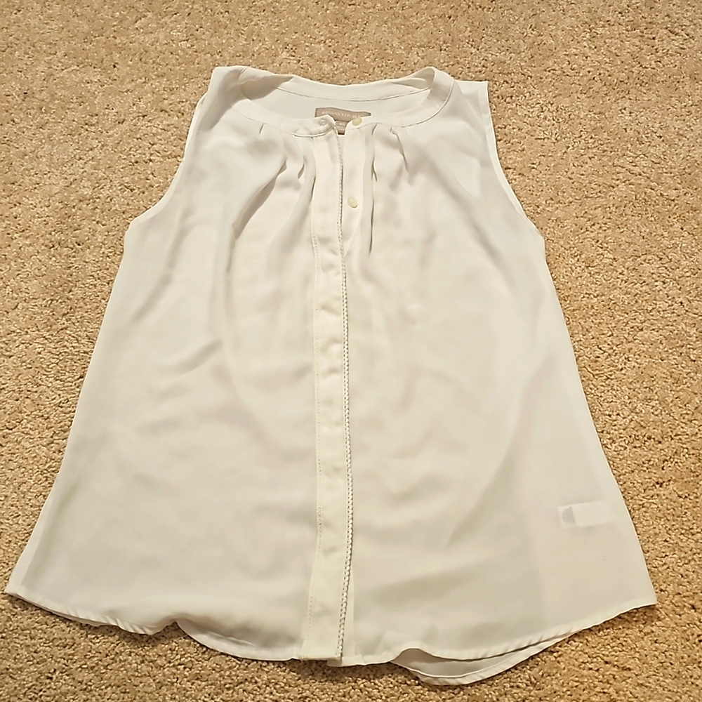 Banana Republic sleeveless blouse